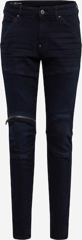 Jean G-Star RAW en bleu : devant