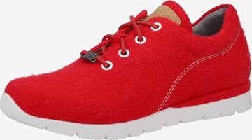 Sneaker bassa di JANA in rosso: frontale