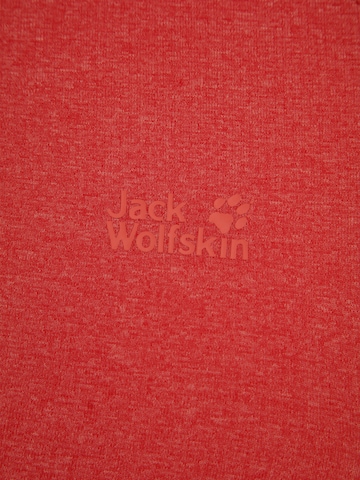 Veste outdoor 'Sutherland' JACK WOLFSKIN en rouge