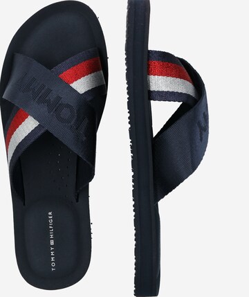 TOMMY HILFIGER Pantolette in Blau