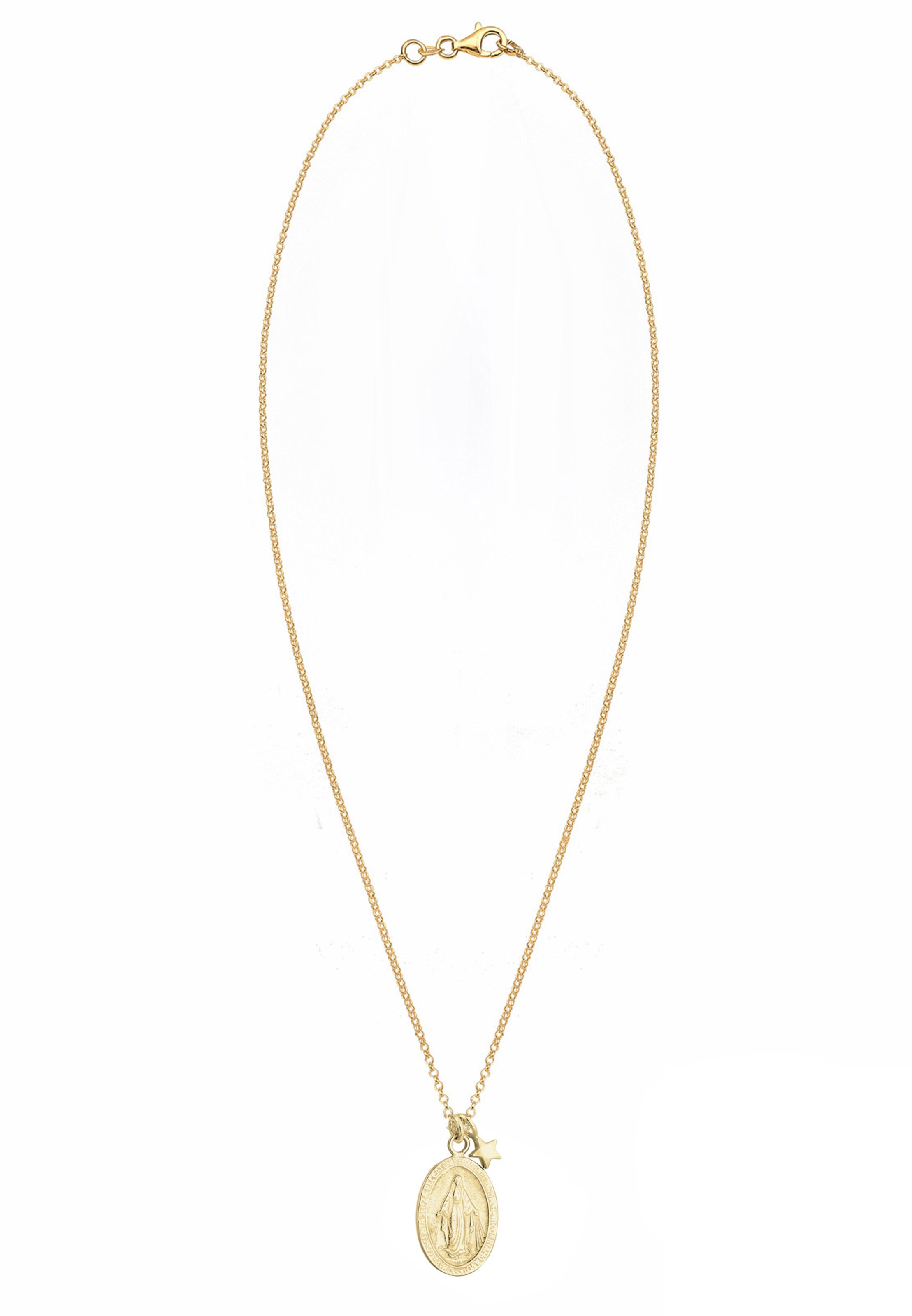 Chaîne 'Marienbild, Sterne' ELLI en or