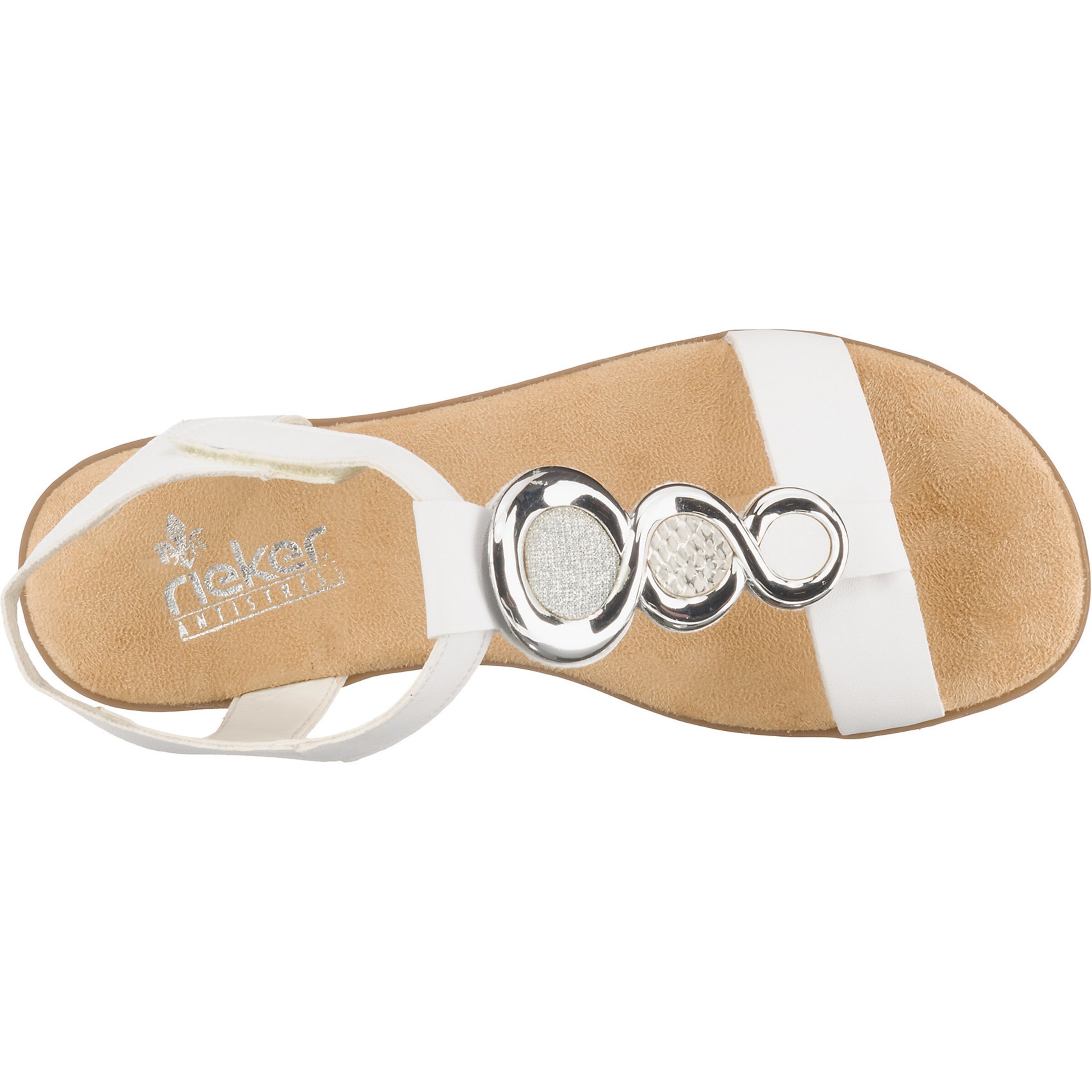 Rieker Sandale in Weiß