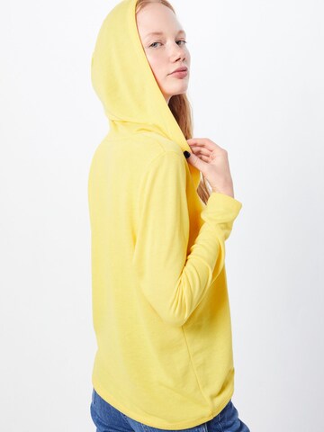 Geacă tricotată 'Belina' de la STREET ONE pe galben: spate