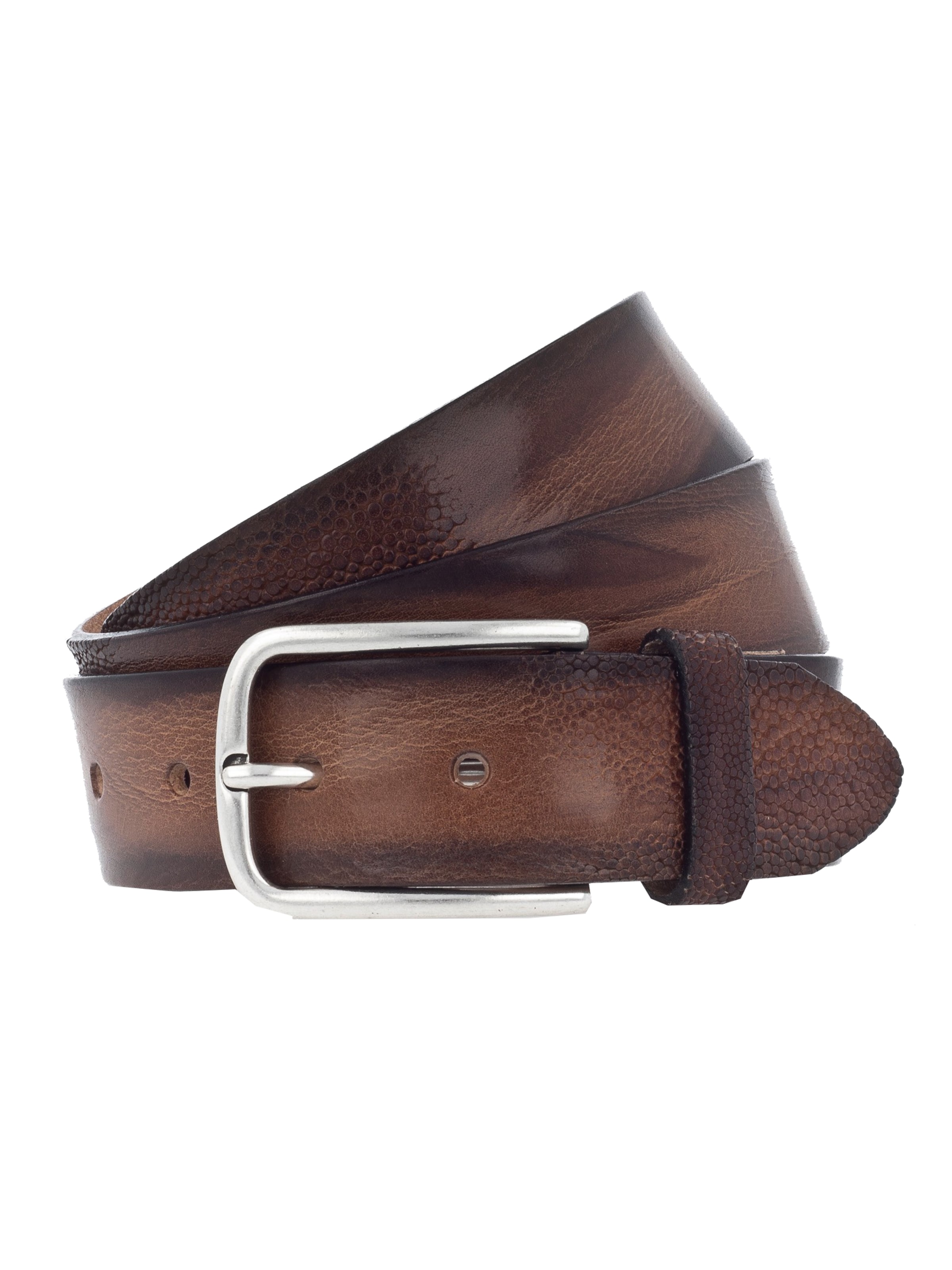 Ceinture VANZETTI en marron : devant