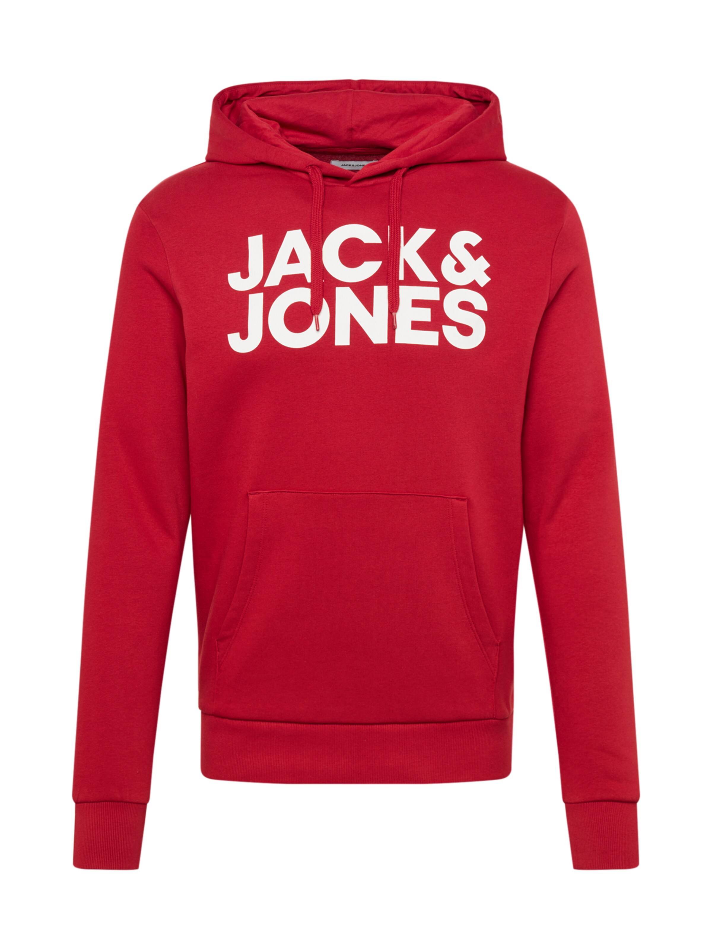 JACK & JONES Свитшот в Красный: спереди