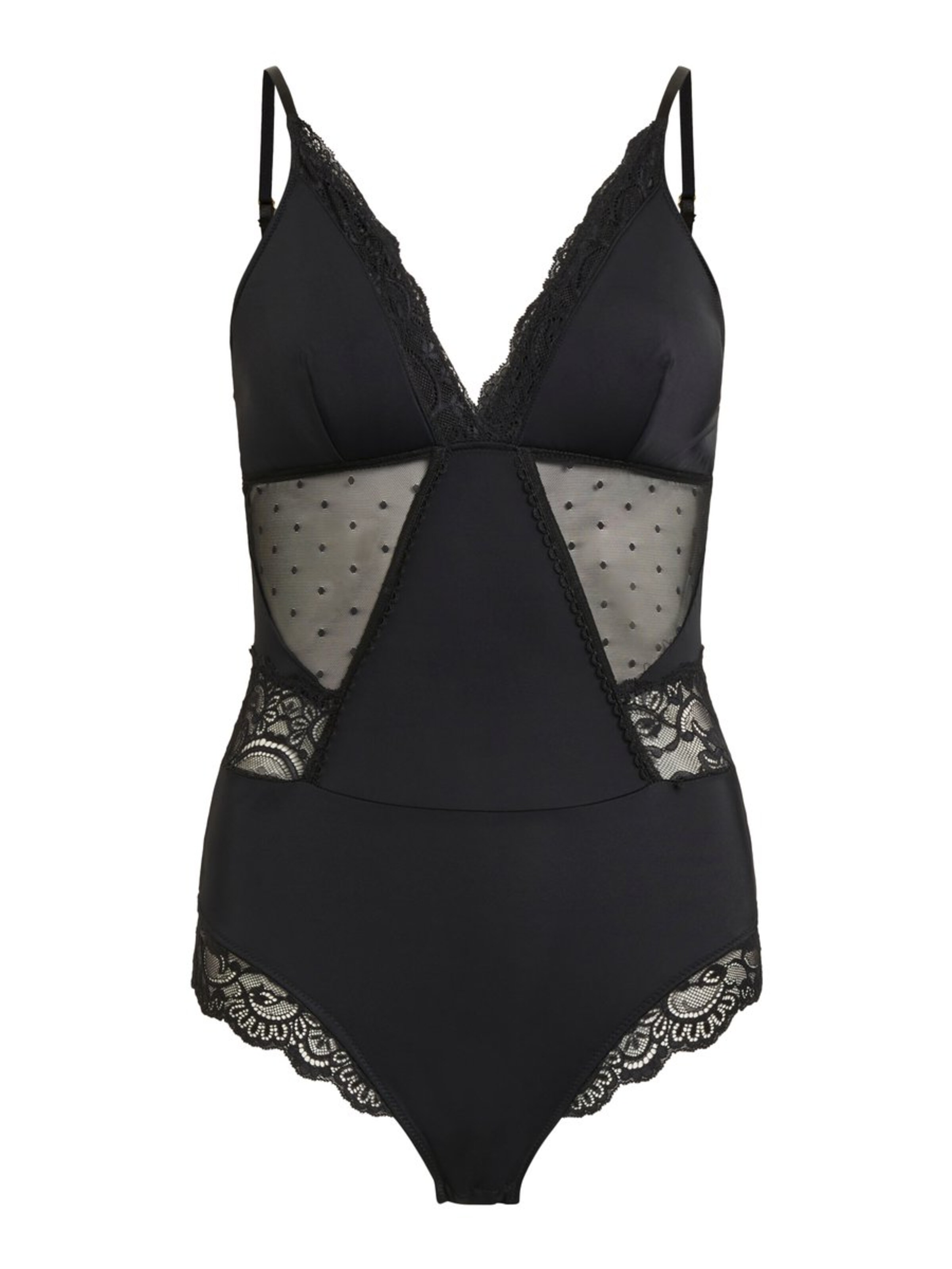 VILA - Body 'VIDOTIA' in de kleur Zwart