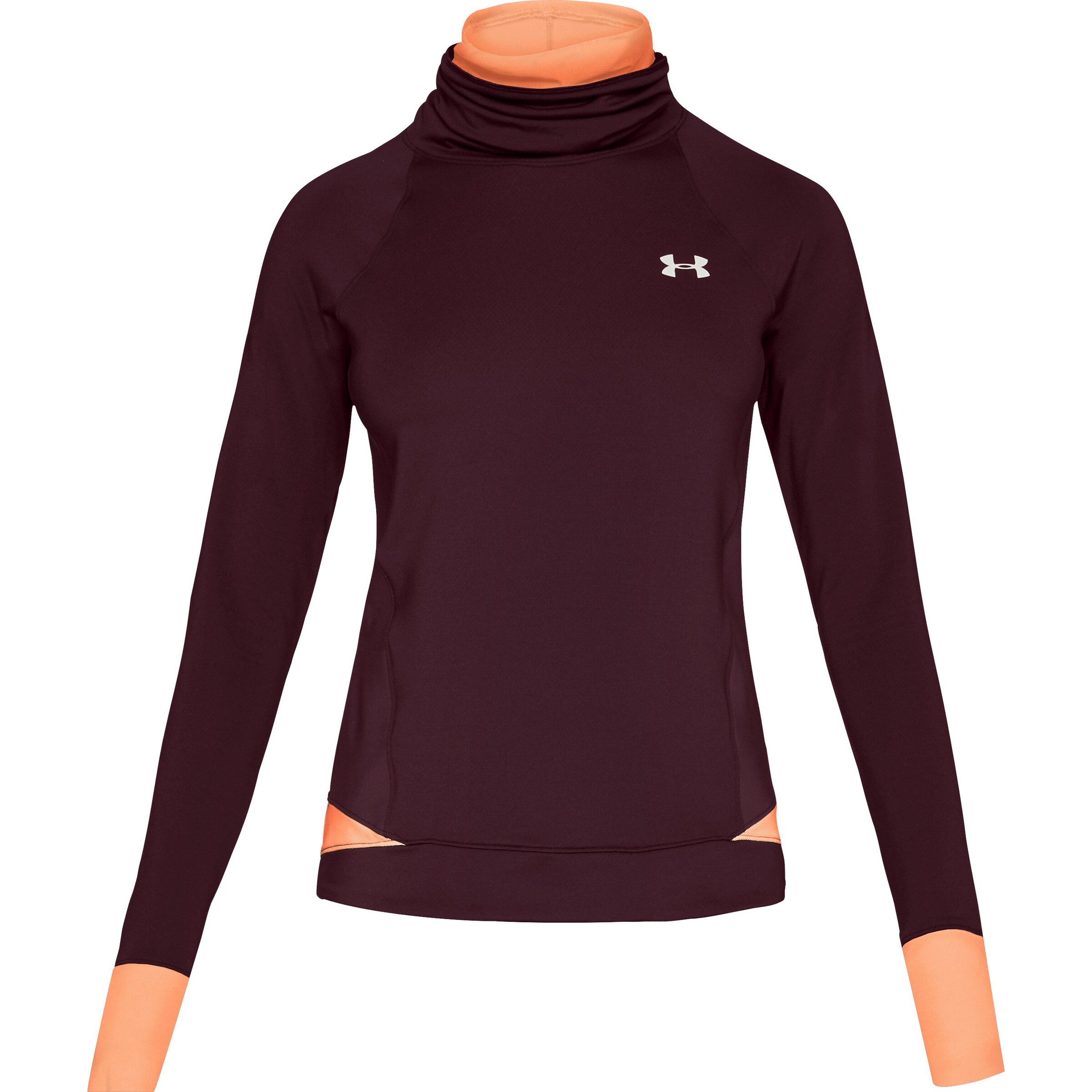 UNDER ARMOUR - Functioneel shirt 'Reactor' in de kleur Aubergine