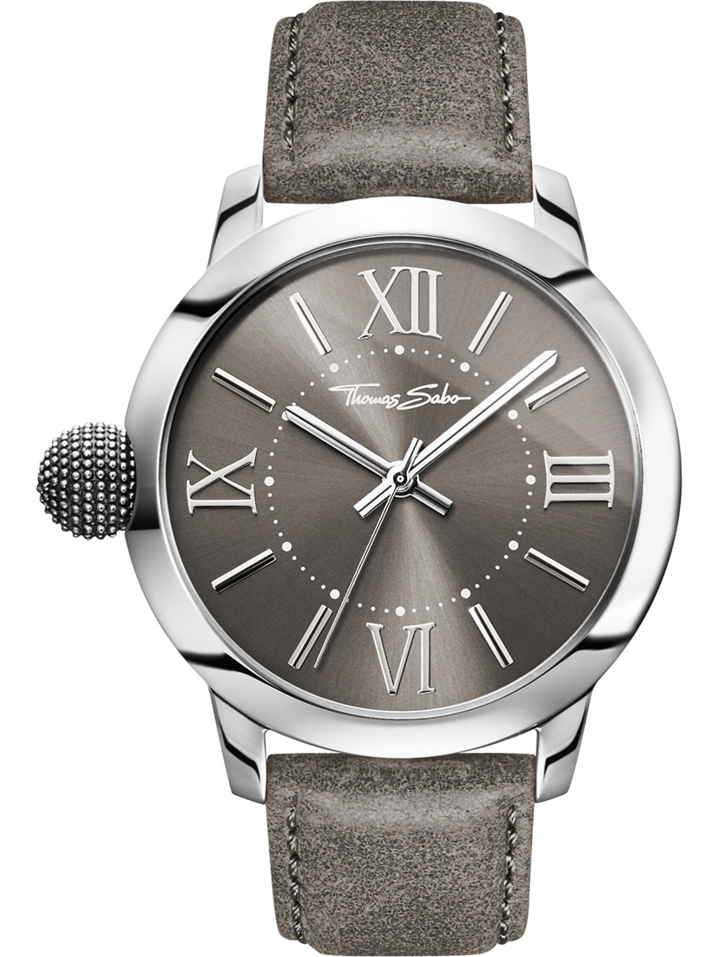 Thomas Sabo Analoog horloge in Grijs: voorkant