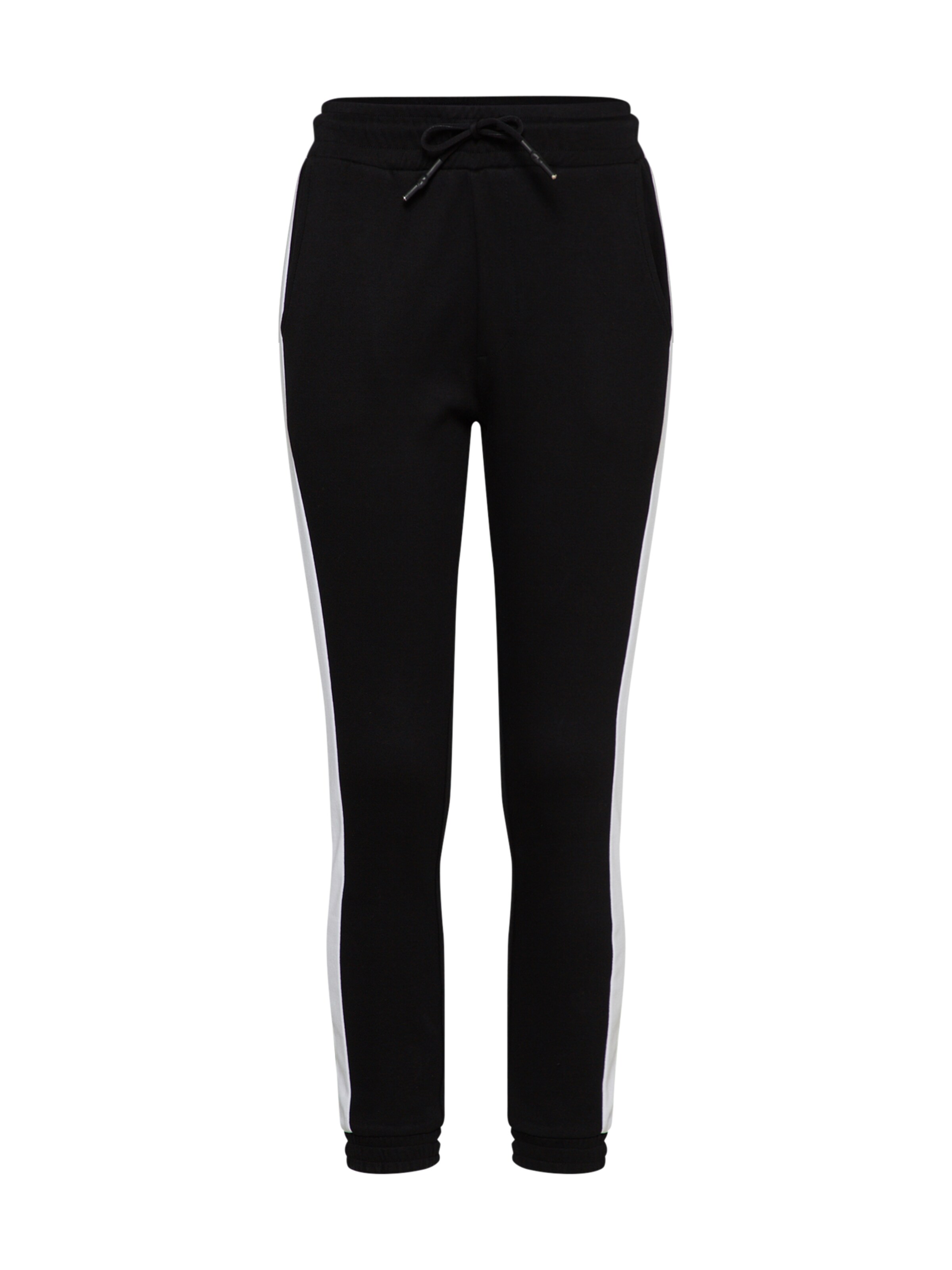 Effilé Pantalon Urban Classics en noir : devant