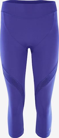 Skinny Pantalon de sport 'Active Capri' SHOCK ABSORBER en violet : devant