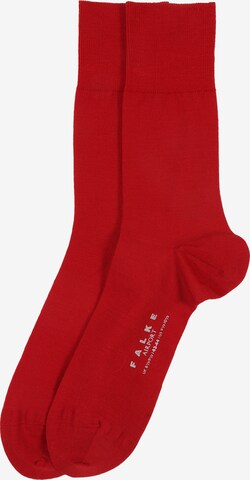 FALKE Ponožky 'Airport' – červená: přední strana