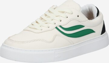 Sneaker bassa 'G-Soley' di GENESIS in bianco: frontale