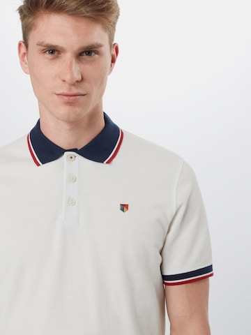 JACK & JONES - Ajuste regular Camiseta 'Bluwin' en blanco