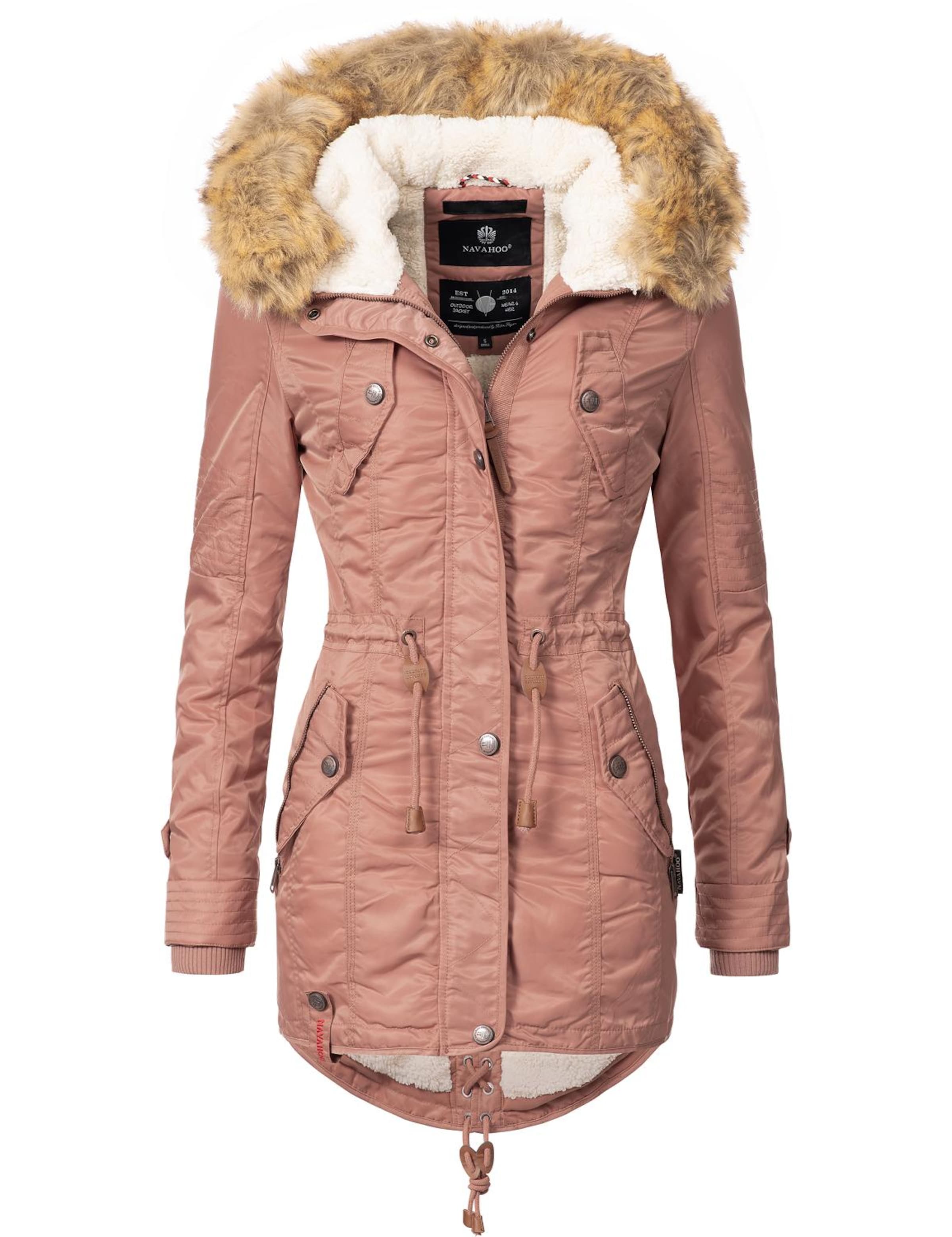 NAVAHOO Zimná parka 'La Viva' - Ružová: predná strana