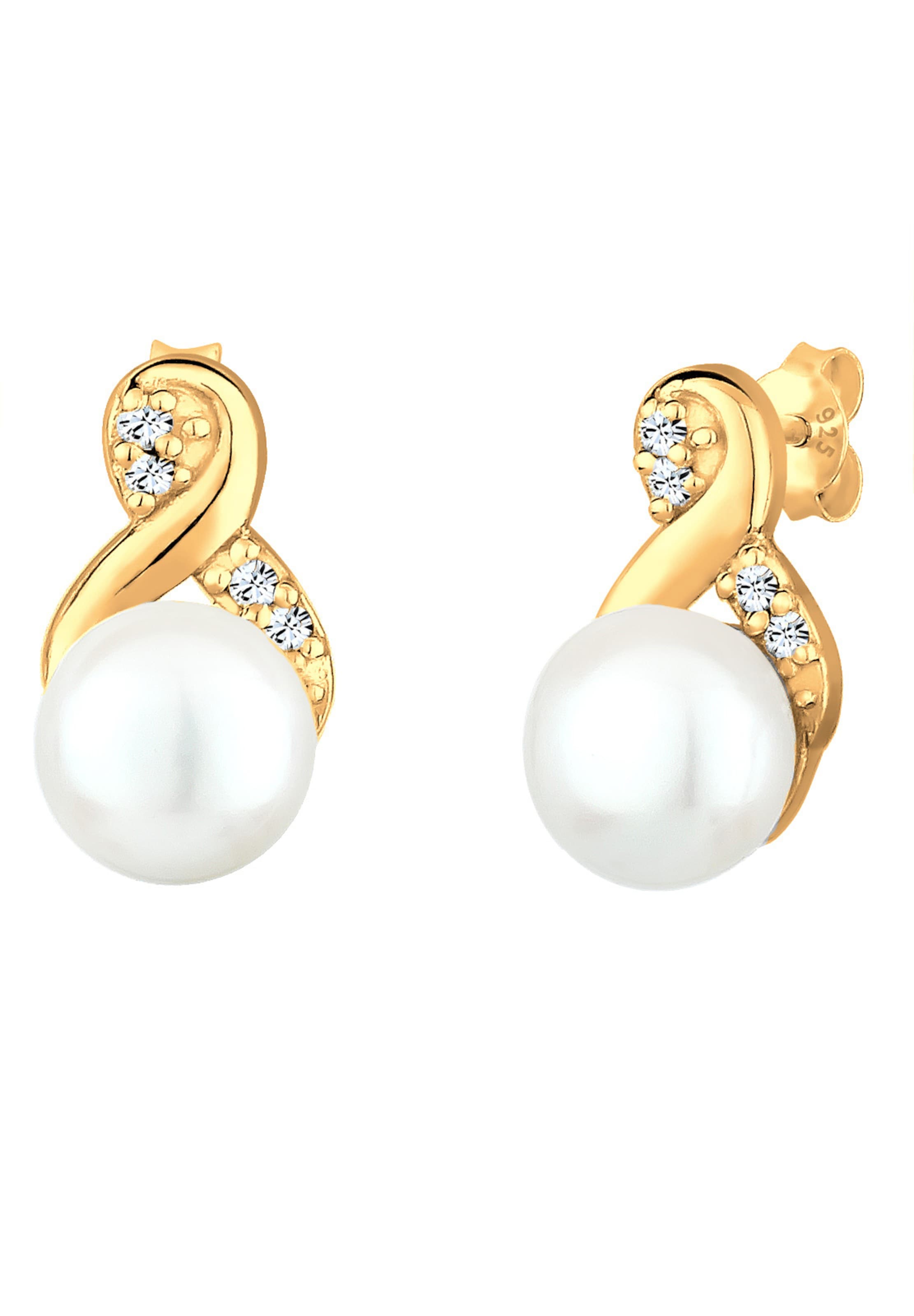 Boucles d'oreilles 'Infinity' ELLI en or