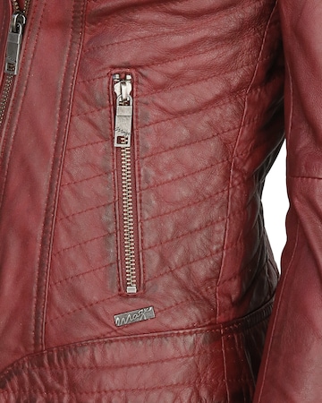 Maze Lederjacke 'Sally' in Rot