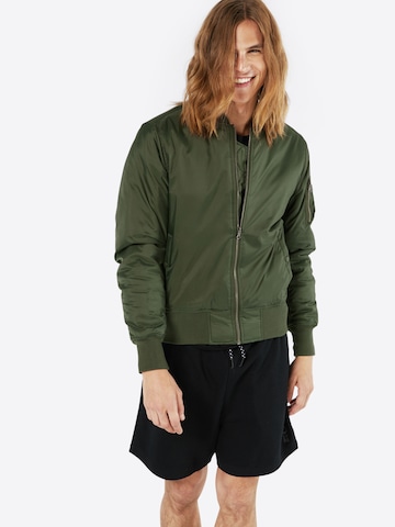 Veste mi-saison Urban Classics en vert