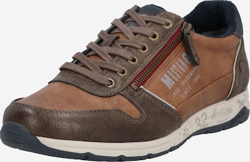 MUSTANG Sneakers in Brown: front