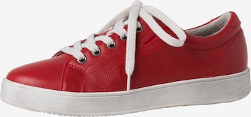 TAMARIS Sneakers laag in Rood: voorkant