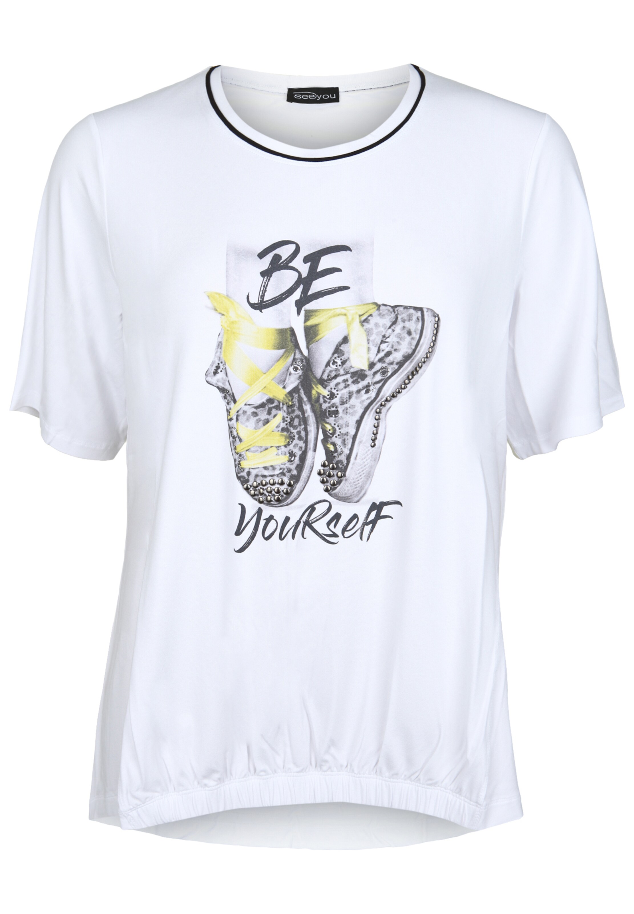 seeyou - Shirt in de kleur Wit