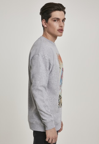 Sweat-shirt 'Spiderman Ftanng' Mister Tee en gris