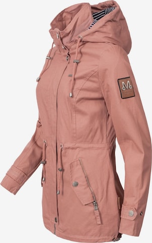 MARIKOO Between-Seasons Parka 'Nyokoo' in Pink