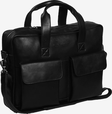 The Chesterfield Brand Document Bag 'Soft Class Ethan' in Black: front