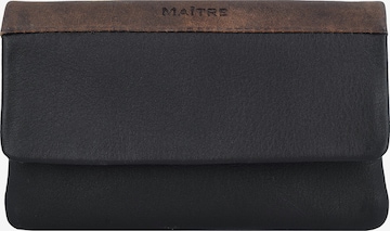 Maître Key Ring in Black: front