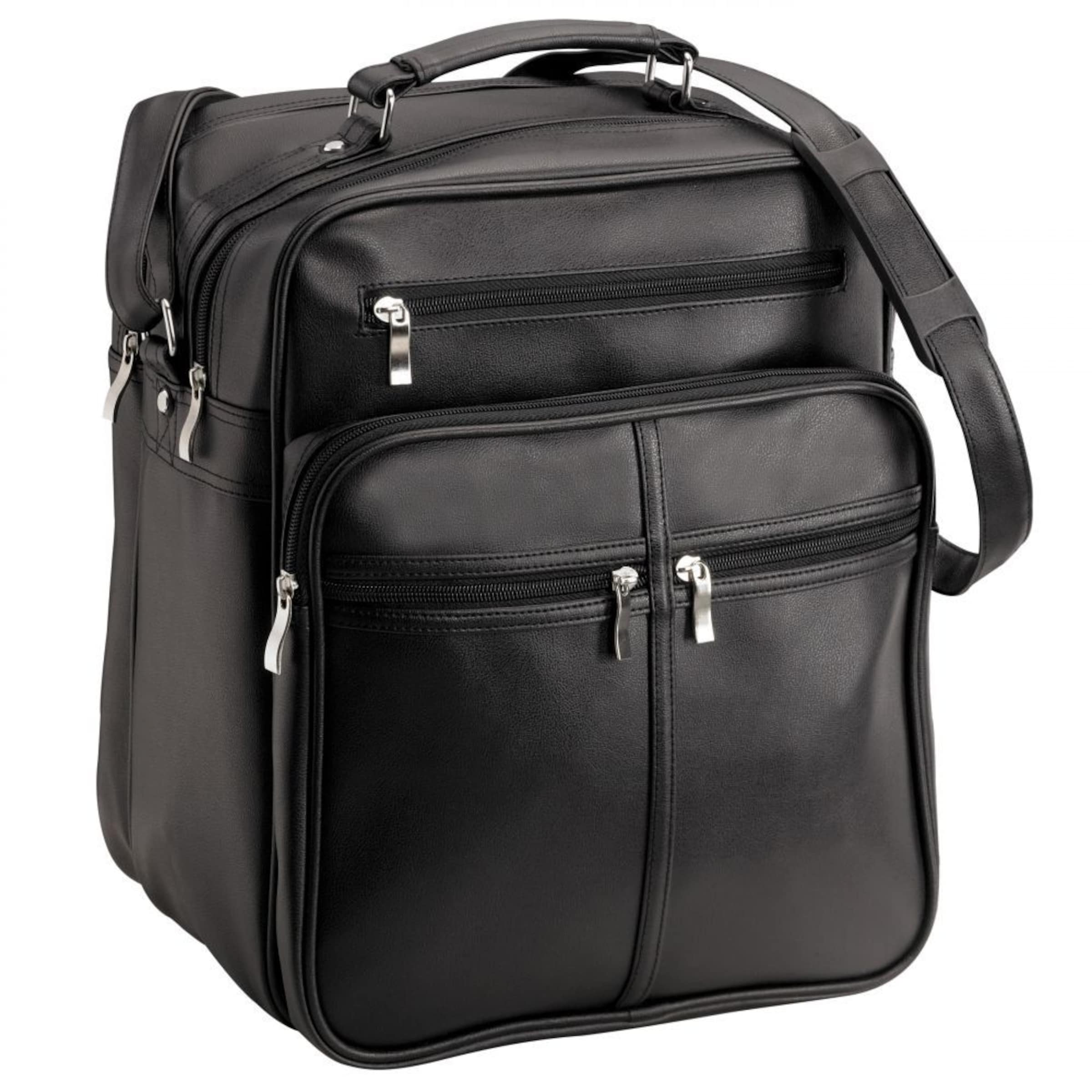 D&N Travel bag in Black: front