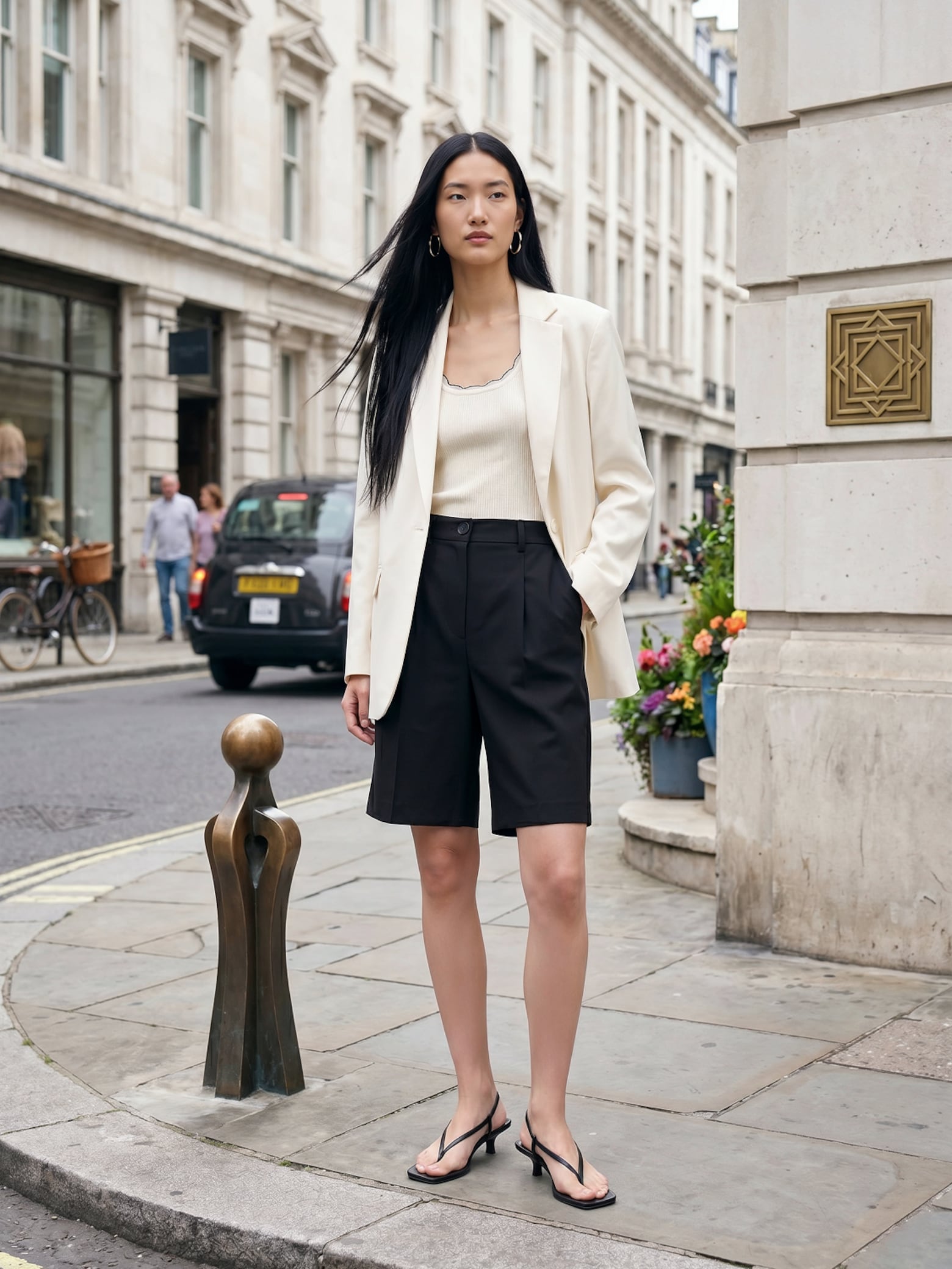 A tua fórmula perfeita para um guarda-roupa de verão elegante Combinações elegantes: calções e blazers