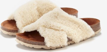 LASCANA Slippers in Beige