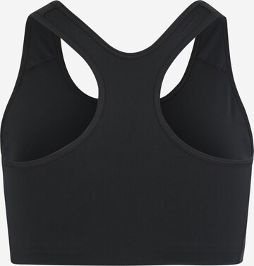 Regular Soutien-gorge de sport 'Swoosh' Nike Sportswear en noir : derrière