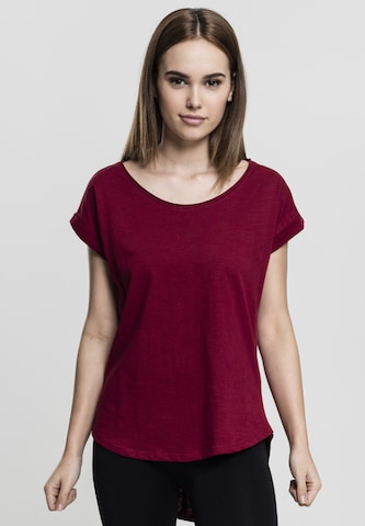 Urban Classics Футболка в Красный: спереди