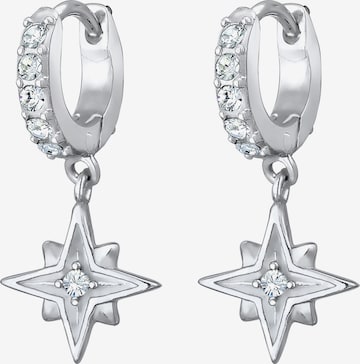 Boucles d'oreilles ELLI en argent : devant