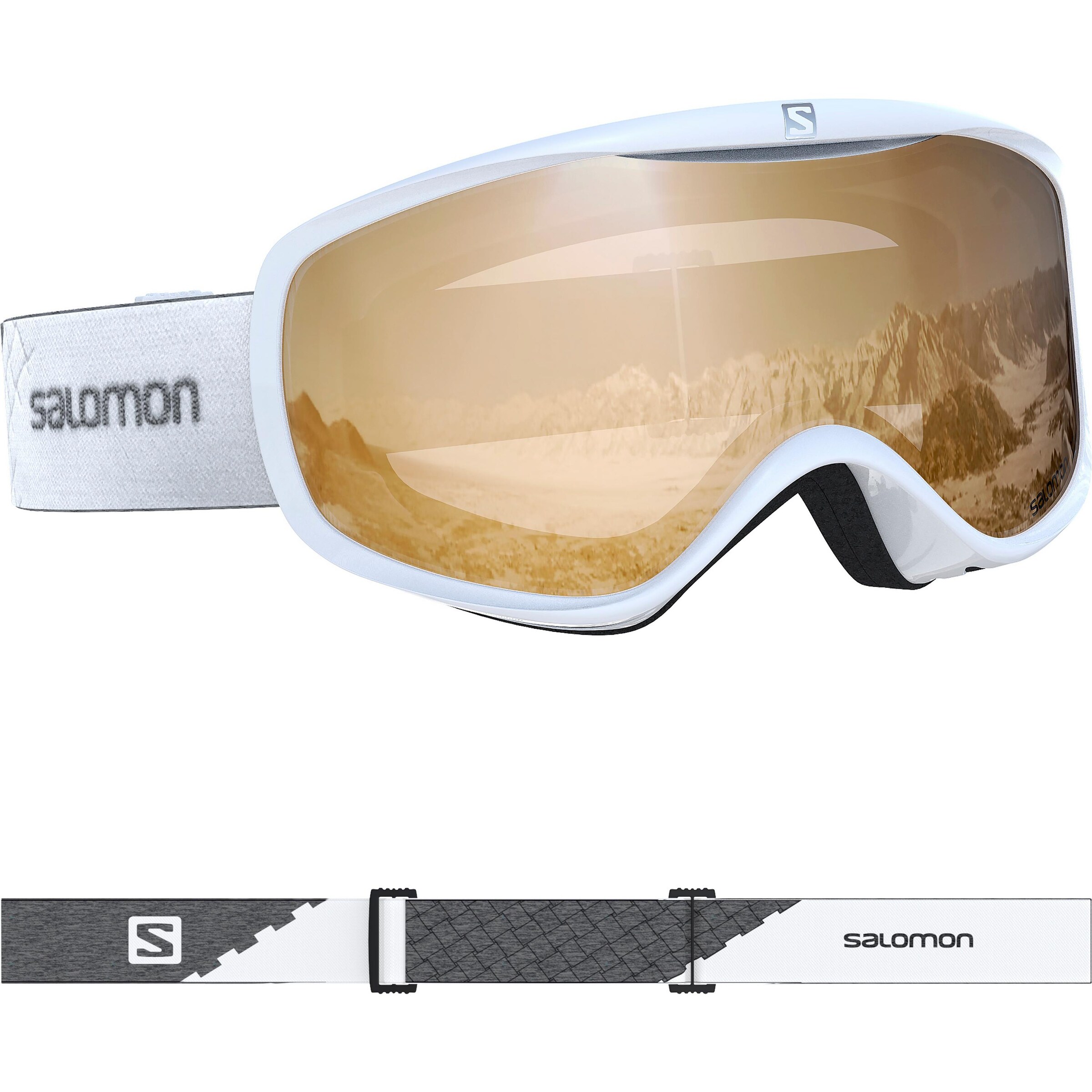 SALOMON - Skibrille 'Sense Access' in weiß