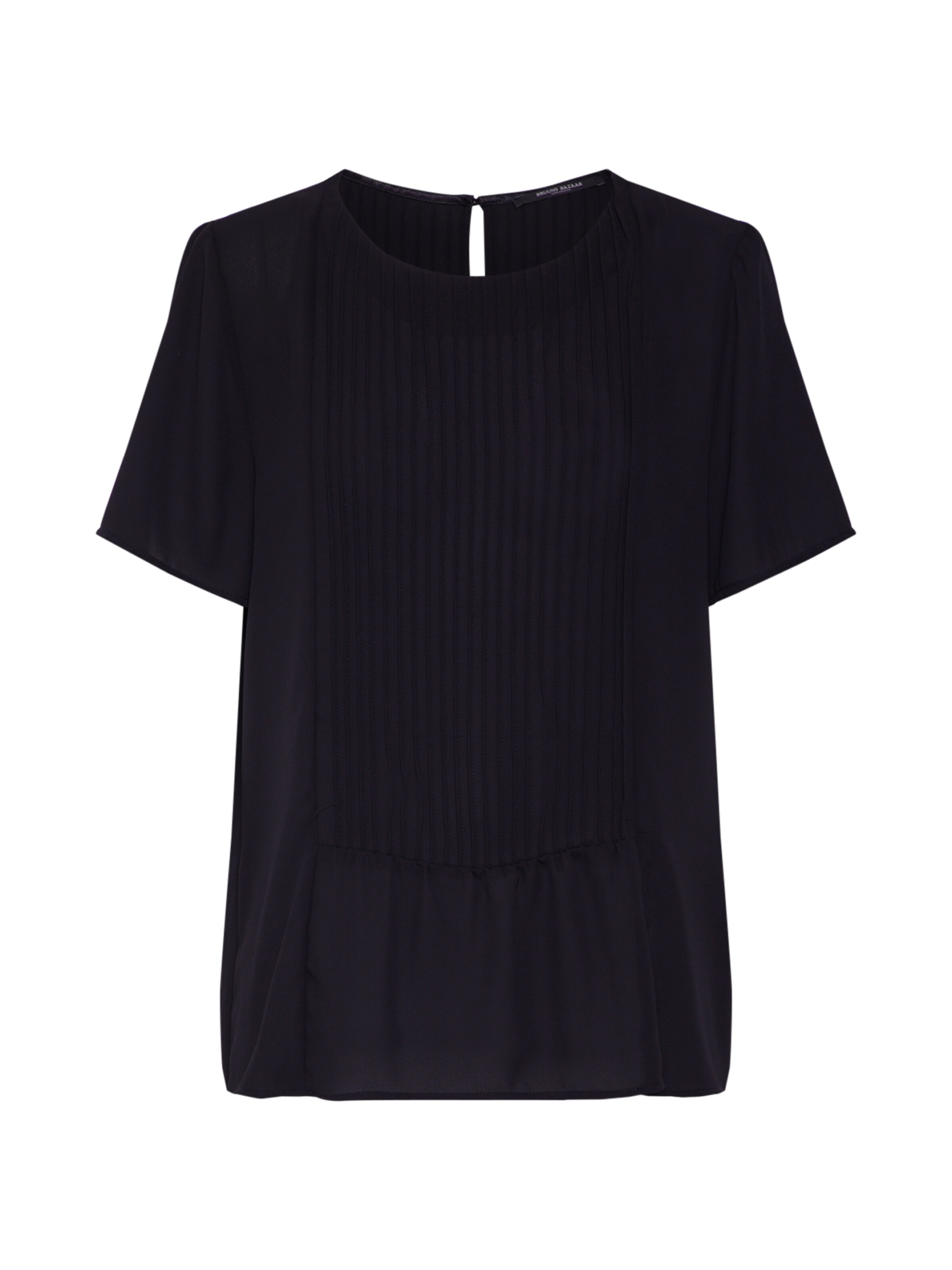 BRUUNS BAZAAR - Blouse 'Camilla Juliet' in de kleur Zwart