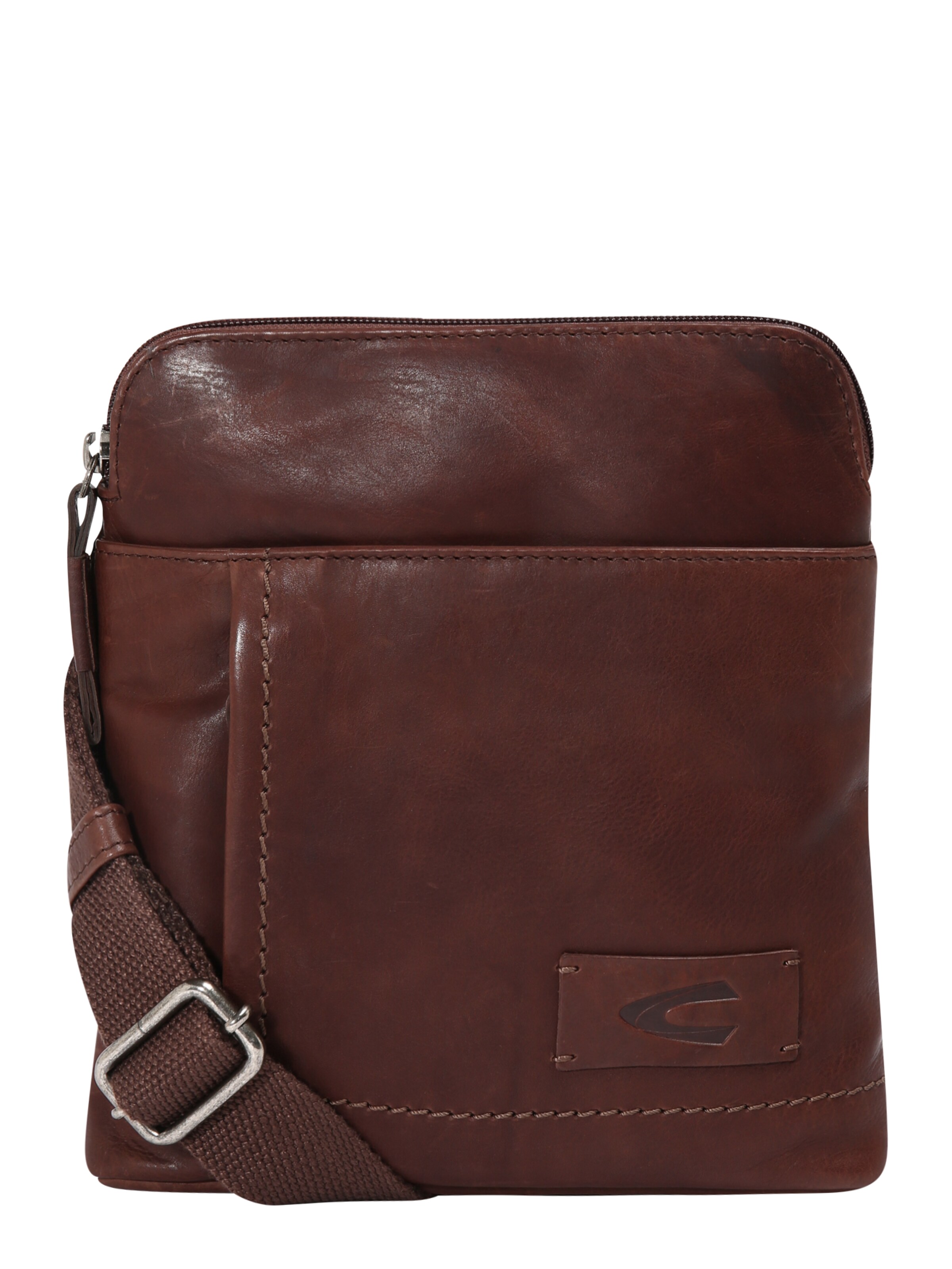 CAMEL ACTIVE - Schoudertas 'Laredo' in de kleur Donkerbruin