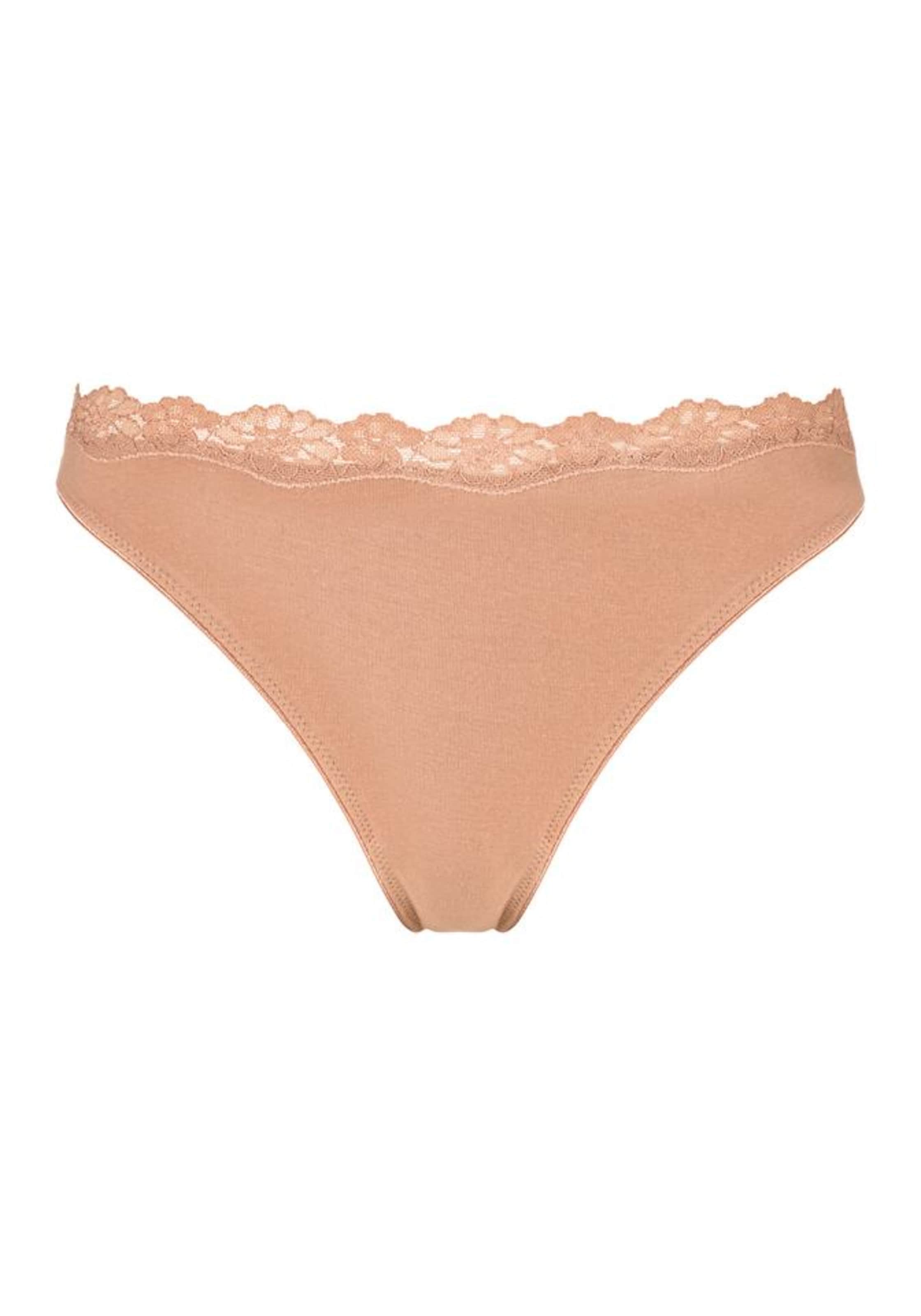 LASCANA Thong in Brown
