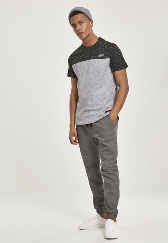 SOUTHPOLE Shirt 'Color Block Tech Tee' in Grey