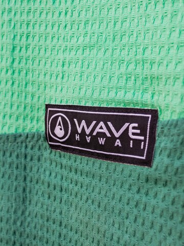 Wave Hawaii Badjas kort ' Breese ' in Groen