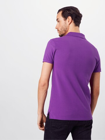 Polo Ralph Lauren Μπλουζάκι 'SSKCSLIM1-SHORT SLEEVE-KNIT' σε λιλά