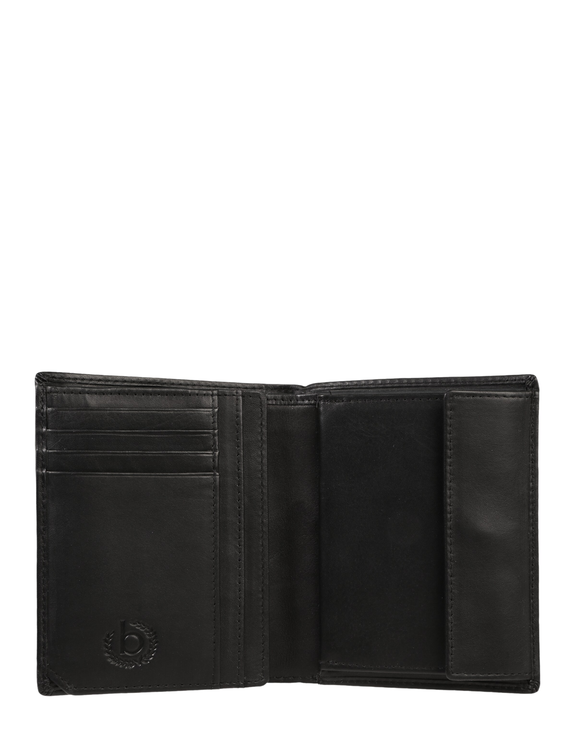 Portamonete 'Primo' di bugatti in nero