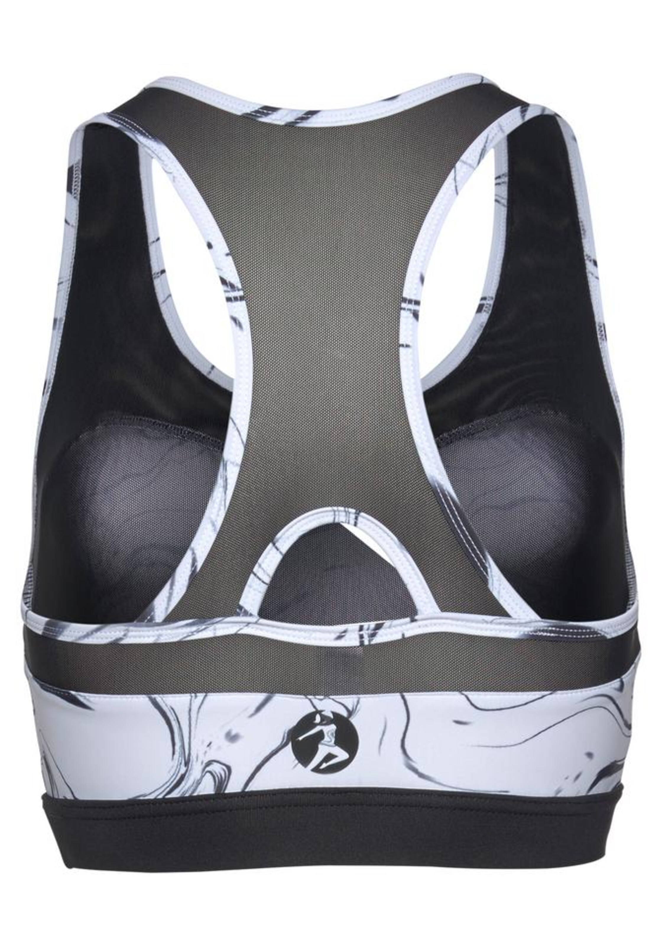 balta LASCANA ACTIVE Sportiniai marškinėliai be rankovių