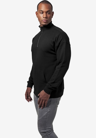 Urban Classics Sweatshirt in Zwart: voorkant