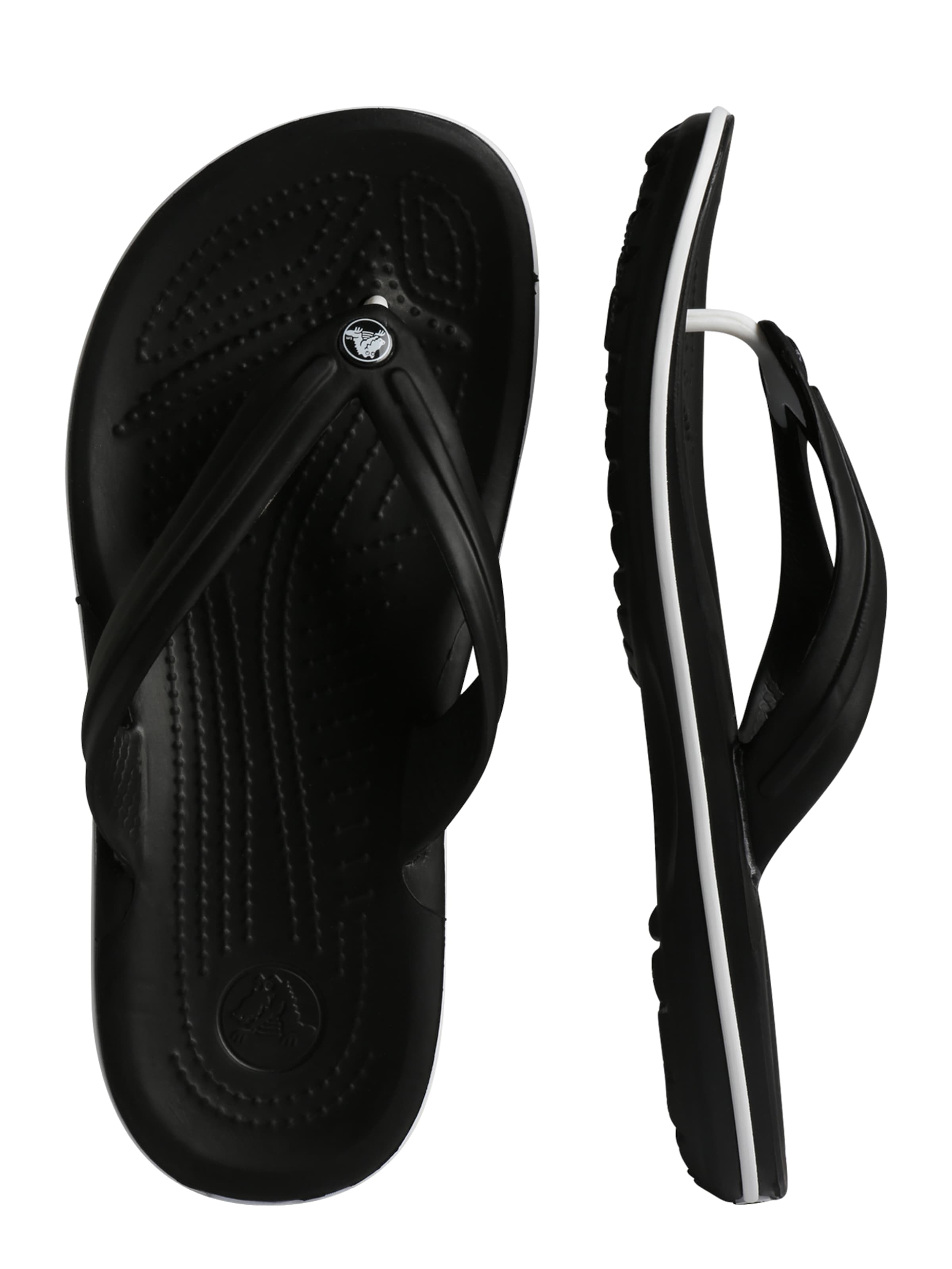 Crocs T-bar sandals 'Crocband' in Black