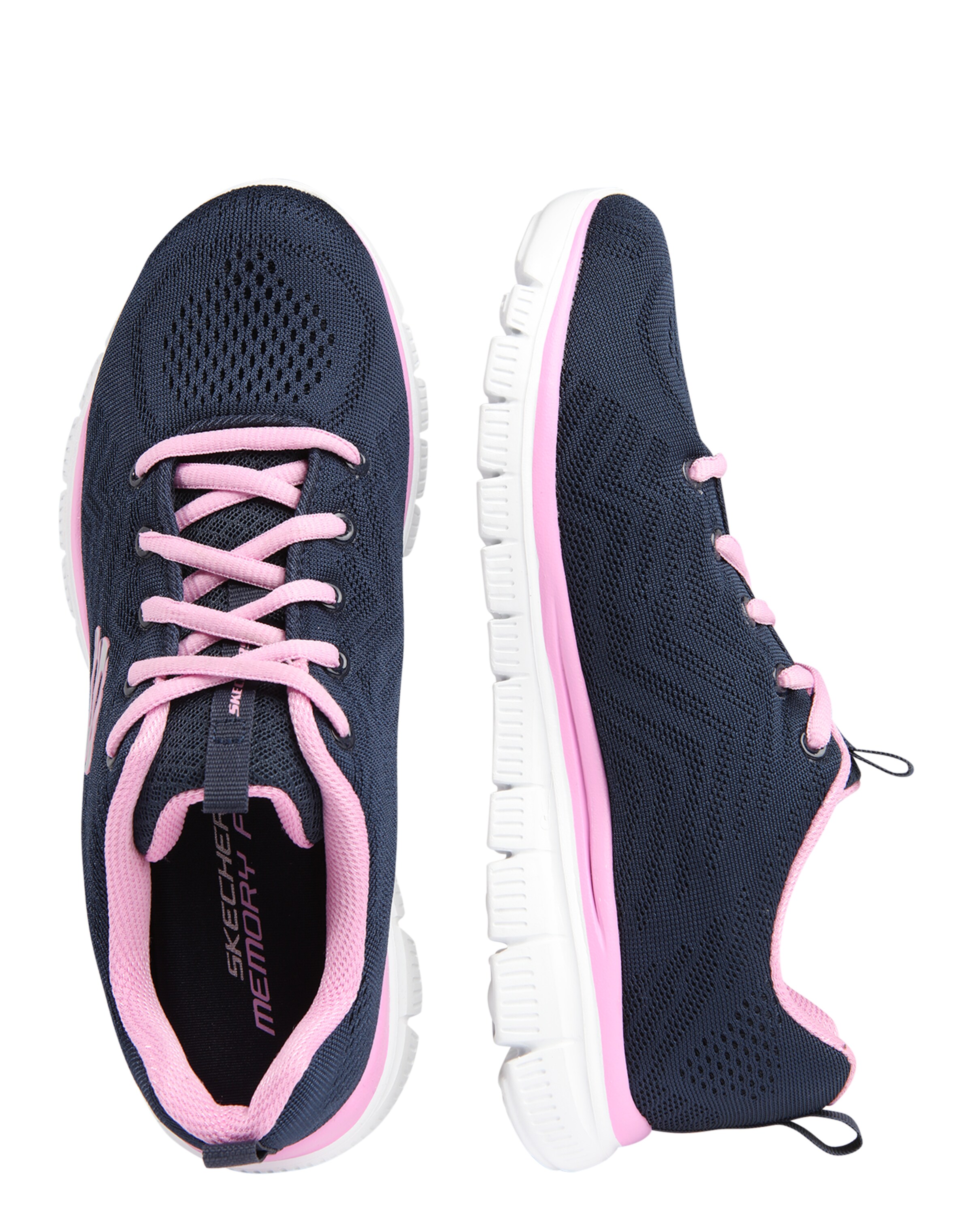 SKECHERS Низкие кроссовки 'Graceful Get Connected' в Синий