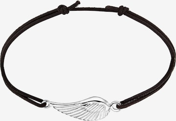 ELLI Armband 'Flügel' in Schwarz: predná strana