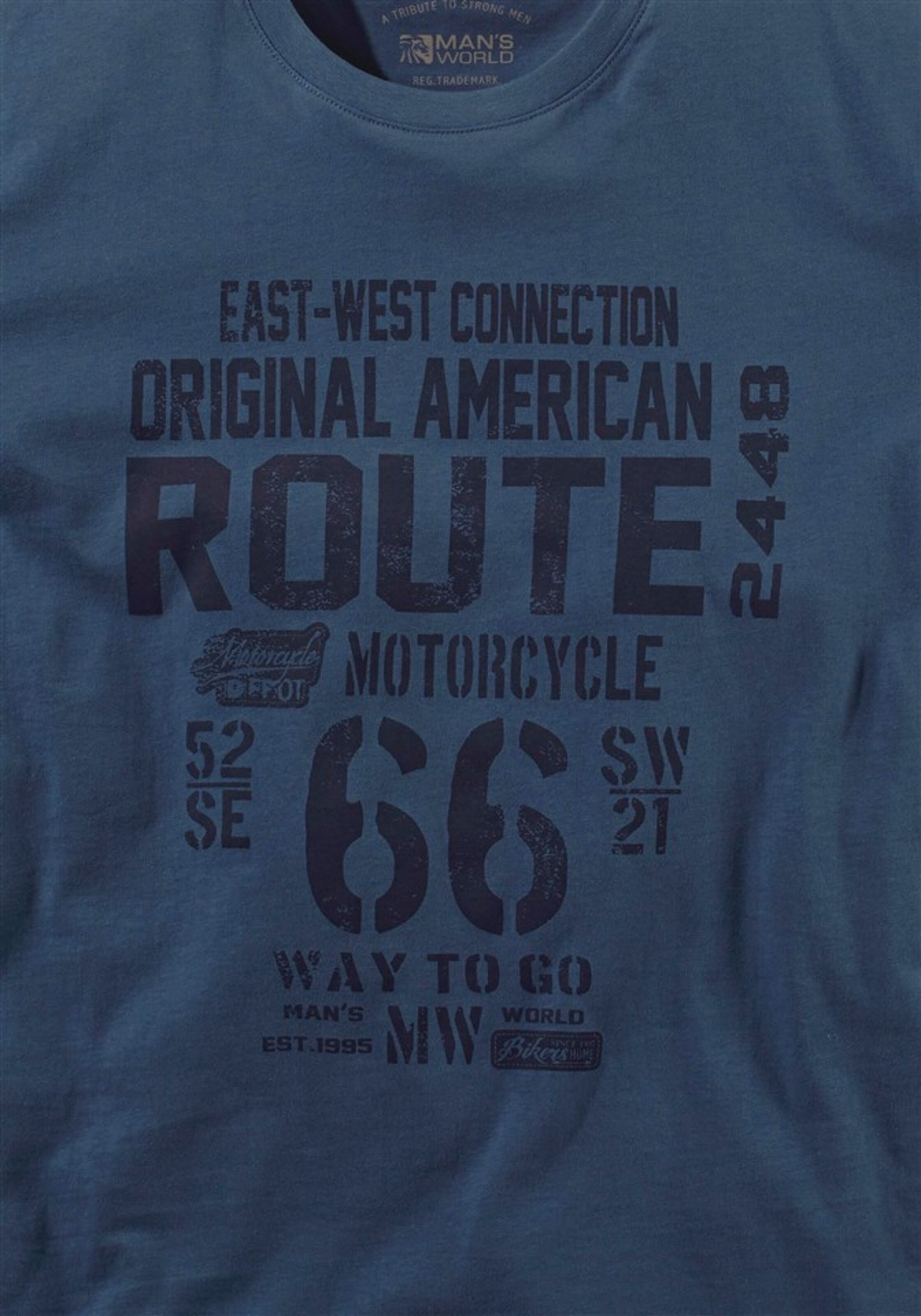 Man's World Shirt in Blue