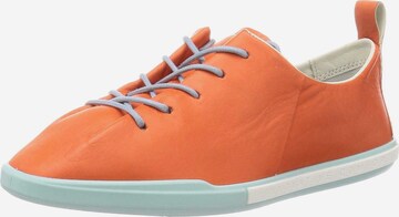 ECCO Lace-Up Shoes in Orange: front