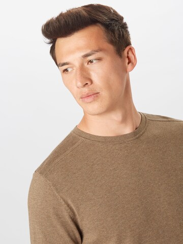 Regular fit Pullover 'Berg' di SELECTED HOMME in beige